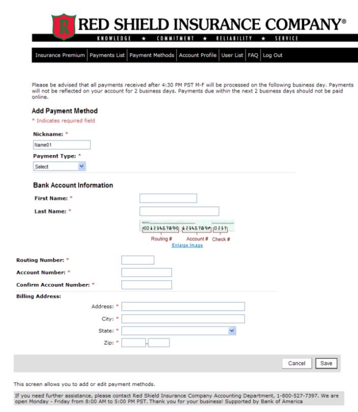 Red Shield Insurance Company Pay Online Q A